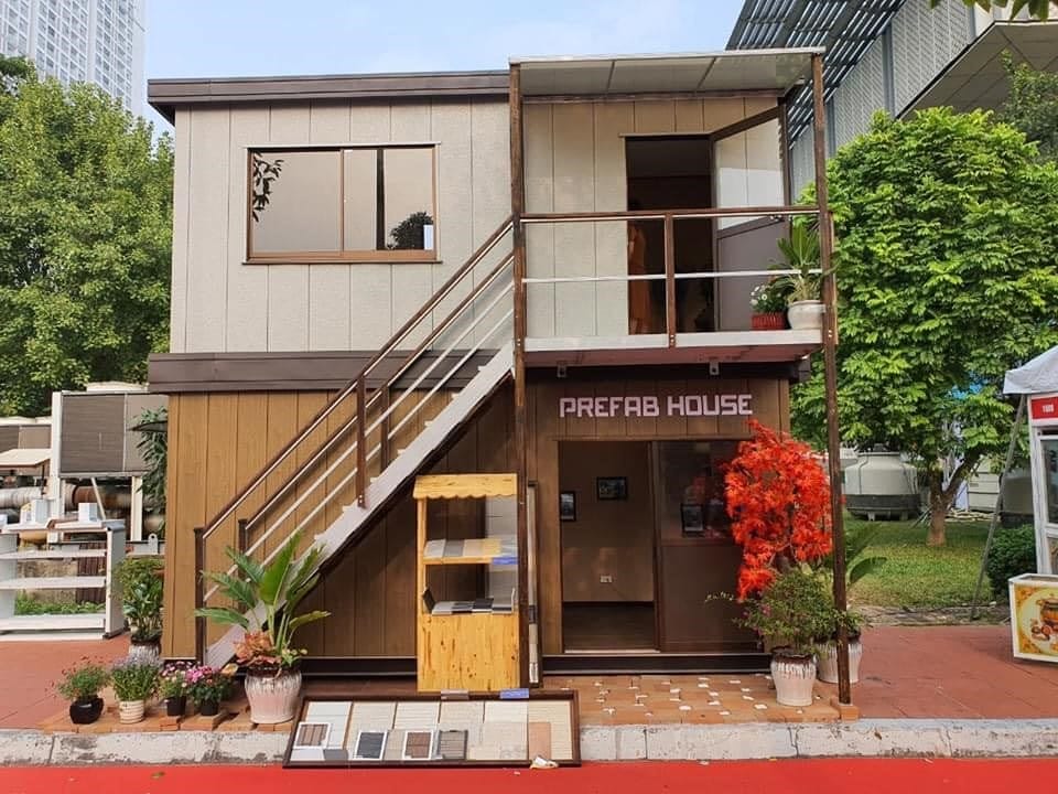 Nhà lắp ghép 36m2 giá 100 triệu