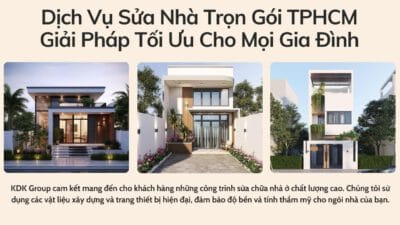 Dịch Vụ Sửa Nhà Trọn Gói TPHCM - Giải Pháp Tối Ưu Cho Mọi Gia Đình
