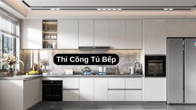 Thi Công Tủ Bếp - Dịch Vụ Chuyên Nghiệp và Đẳng Cấp từ KDK Group