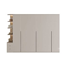 Tủ Quần Áo Gỗ HDF KDK01 - Tủ quần áo gỗ công nghiệp An Cường tu quan ao go hdf kdk01