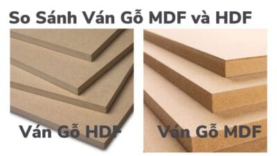 Sự Khác Nhau Giữa Ván Gỗ MDF Và Ván Gỗ HDF