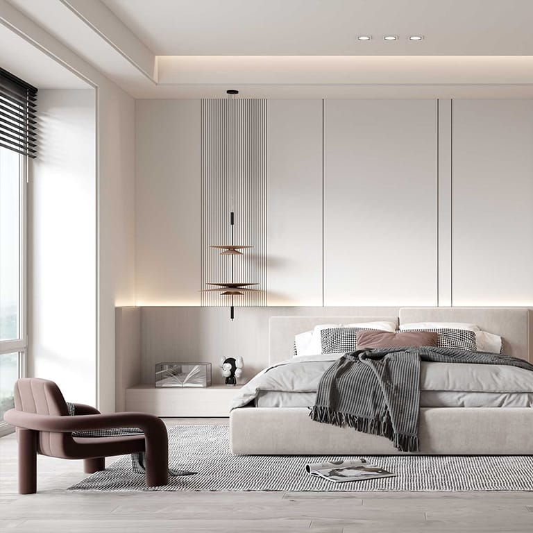 Gói Thiết kế Nội thất Phòng Ngủ - Thiết kế nội thất theo phong cách và nhu cầu của từng khách hàng Gói Thiết kế Nội thất Phòng Ngủ - Thiết kế nội thất theo phong cách và nhu cầu của từng khách hàng - Ảnh 2