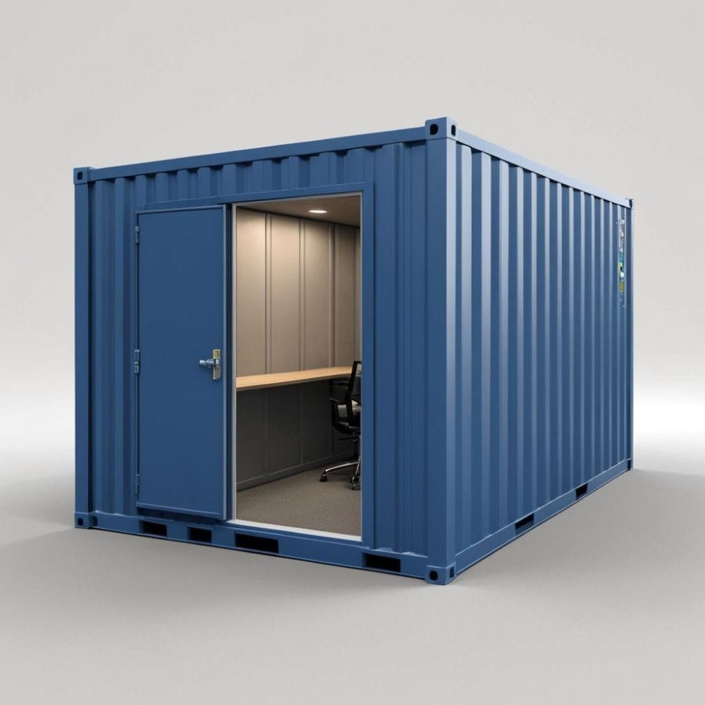 Nhà container văn phòng 10 feet | Giá Từ 35 Triệu Nhà container văn phòng 10 feet | Giá Từ 35 Triệu - Ảnh 3