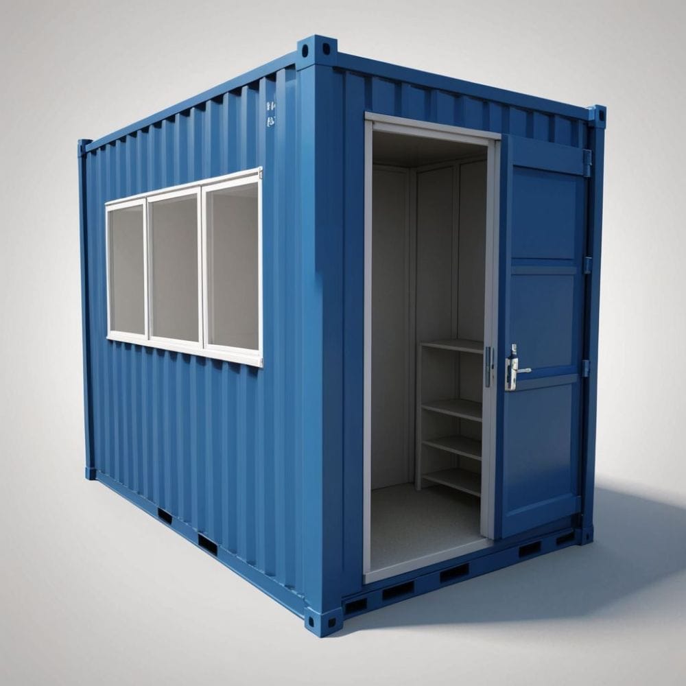 Nhà container văn phòng 10 feet | Giá Từ 35 Triệu Nhà container văn phòng 10 feet | Giá Từ 35 Triệu - Ảnh 2